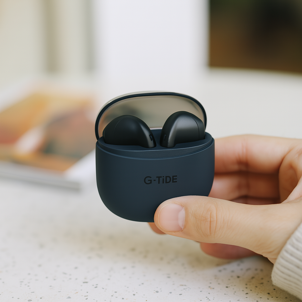 Auriculares Inalámbricos G-TiDE L21 con Bluetooth 5.3 y Cancelación de Ruido – Sonido Excepcional y Comodidad