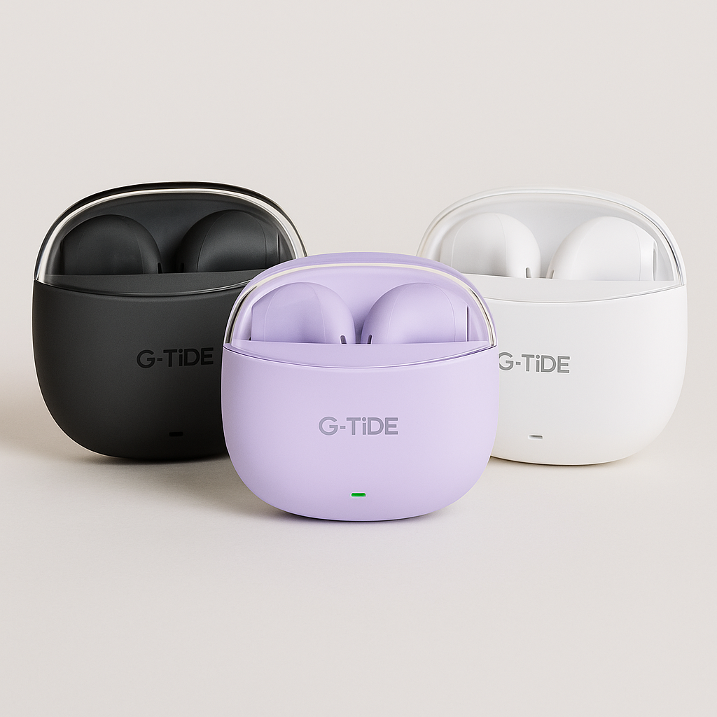 Auriculares Inalámbricos G-TiDE L21 con Bluetooth 5.3 y Cancelación de Ruido – Sonido Excepcional y Comodidad