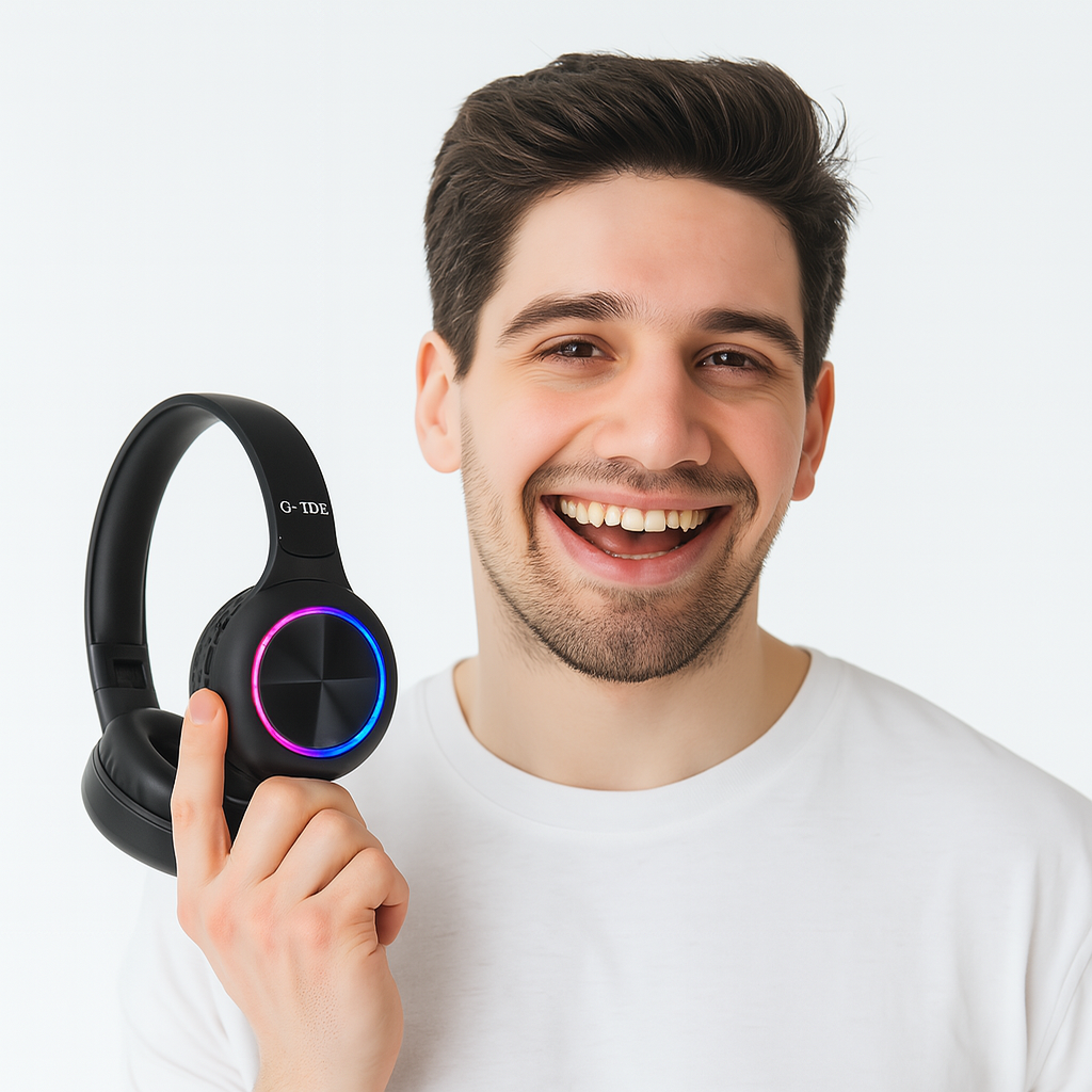 Audífonos Bluetooth C1: Sonido Claro, Batería Duradera, Conexión NFC y Diseño Ergonómico