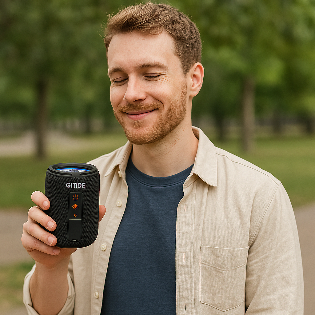 G-Tide SV30 Bocina Bluetooth : Sonido Potente, Luces LED y Conexión Estable