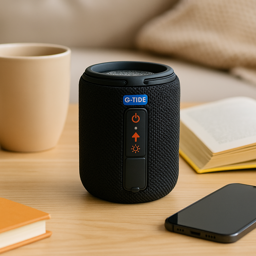 G-Tide SV30 Bocina Bluetooth : Sonido Potente, Luces LED y Conexión Estable
