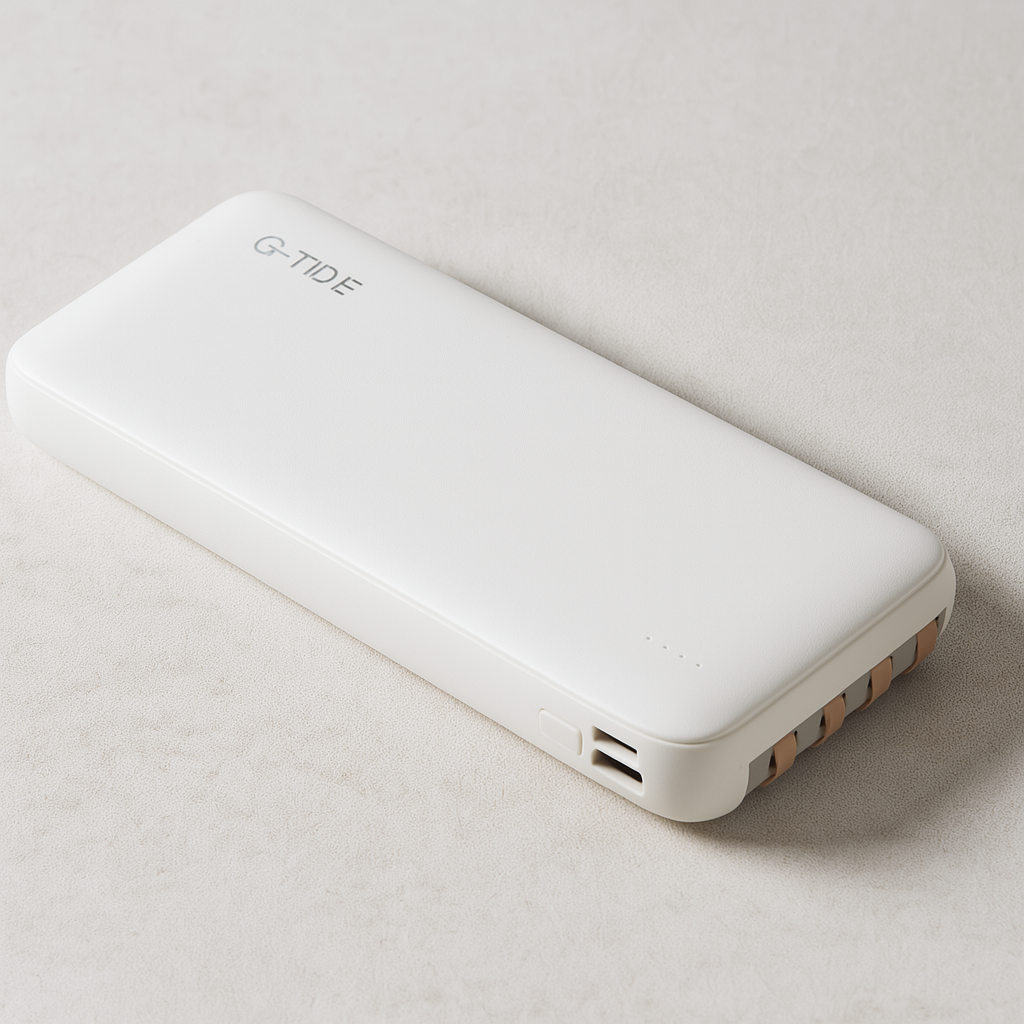 Power Bank G-Tide P1 de 10000mAh – Carga Rápida y Compacta para Todos tus Dispositivos
