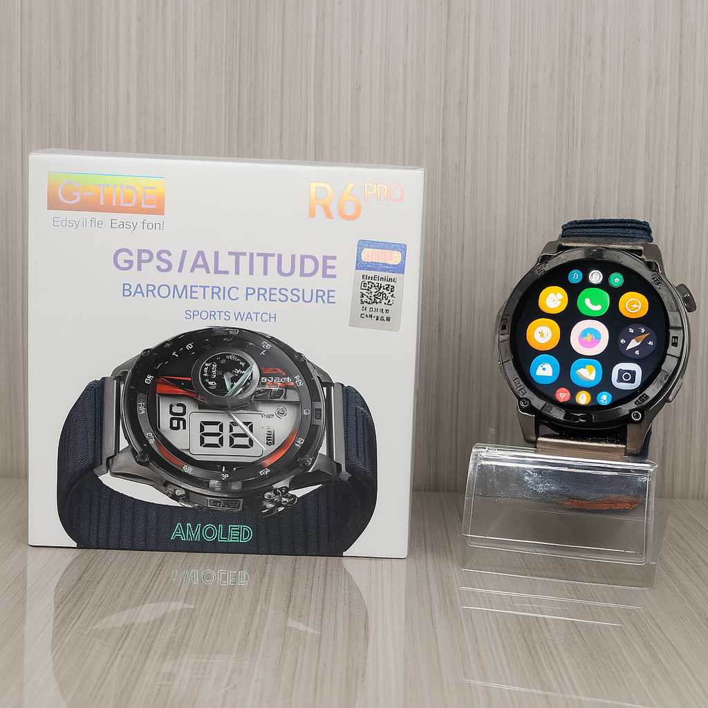 Smartwatch G-Tide R6 Pro: Elegancia, Resistencia y Tecnología de Vanguardia