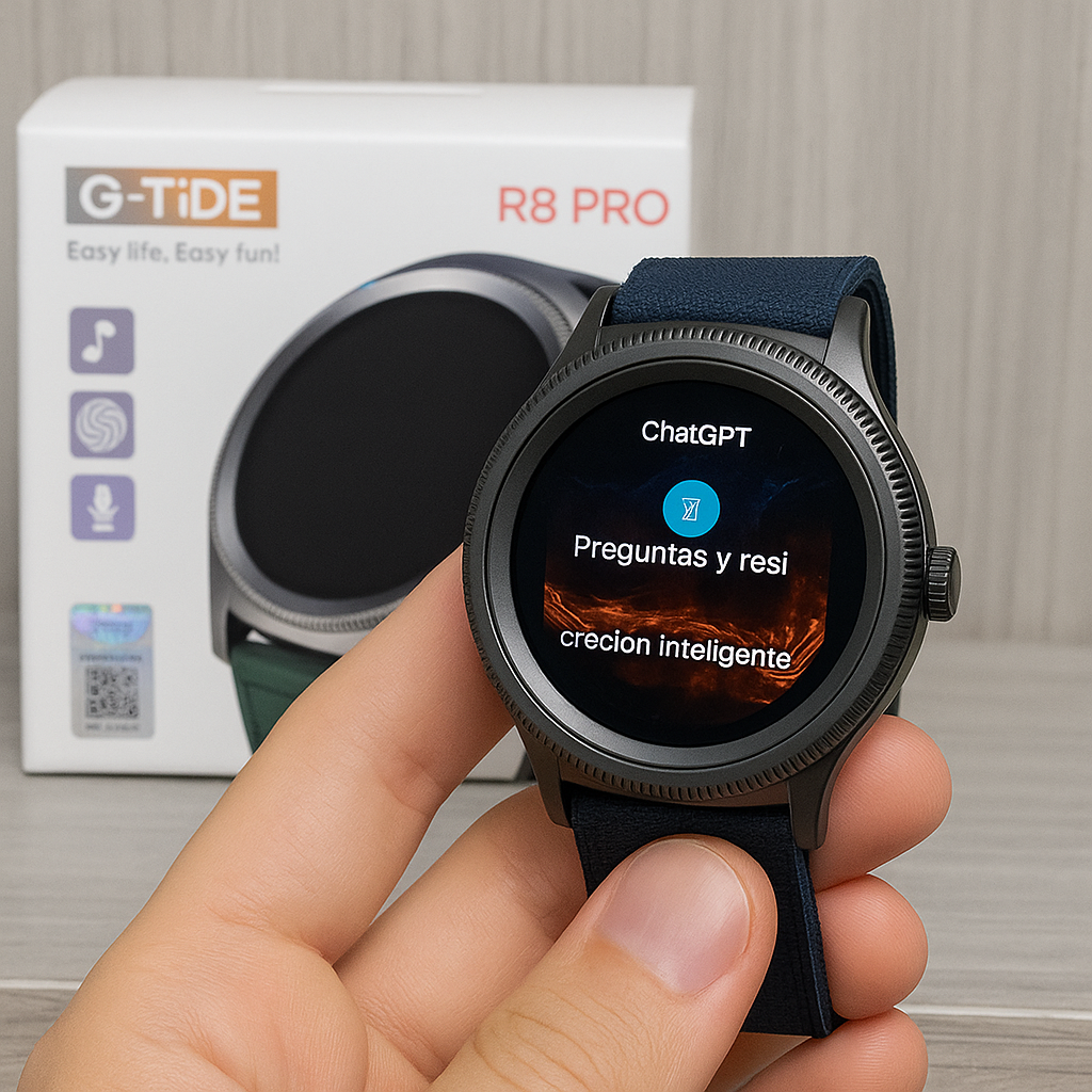 Smartwatch G-TiDE R8 Pro: Estilo, Conectividad y Bienestar en Tu Muñeca